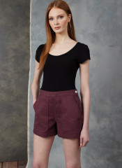 V1912 VOGUE Schnittmuster Oversize-Blusenshirt Shorts