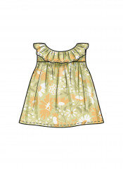 B6935 Butterick Schnittmuster Baby-Kombination