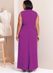 B6941 Butterick Schnittmuster Designer-Jerseykleid