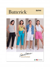 B6944 Butterick Schnittmuster Basic Designer Hosen