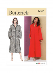 B6967 Butterick Schnittmuster Morgenmantel