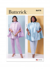 B6978 Butterick Schnittmuster Kombination