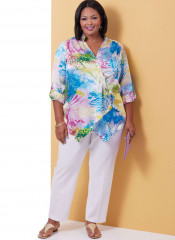 B6980 Butterick Schnittmuster Bluse