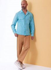 B6984 Butterick Schnittmuster Unisex Kombination