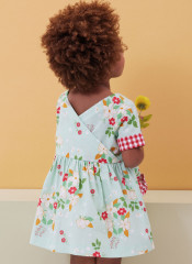 B6987 Butterick Schnittmuster Kinderkleid Kinderoverall