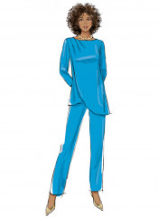 B7009 Butterick Schnittmuster Shirt Hose