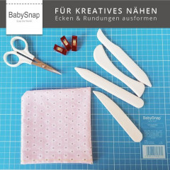 Babysnap Ecken- und Kantenformer 4er-Pack weiß