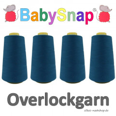 Babysnap Overlockgarn jeansblau 4x2700m