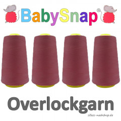 Babysnap Overlockgarn mauve 4x2700m