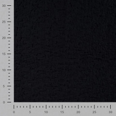 50cm Cotton Cloque schwarz