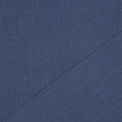 50cm Baumwollstoff Cotton Slub washed jeansblau