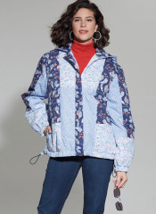 M8346 McCalls Schnittmuster Patchwork Jacke