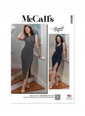 M8383 McCalls Schnittmuster Designer-Abendkleid