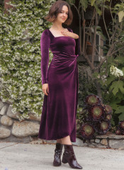 M8436 McCalls Schnittmuster Designer Jerseykleid