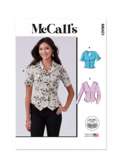 M8451 McCalls Schnittmuster Bluse