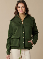 M8532 McCalls Schnittmuster Jacke Weste