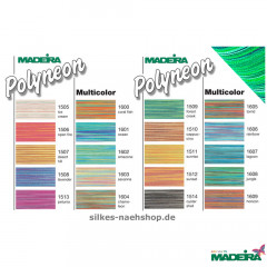 Madeira Polyneon Stickgarn MULTICOLOR 200m