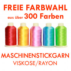 MASCHINENSTICKGARN VISKOSE/RAYON - 1000m Spule