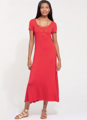 N6597 NewLook Schnittmuster Jerseykleid 36-48 EASY!