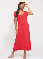 N6597 NewLook Schnittmuster Jerseykleid 36-48 EASY!