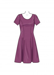 N6765 NewLook Schnittmuster Strickkleid 36-48 EASY!