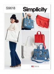 Simplicity vintage tote bag sale