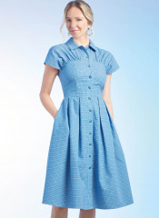 9742 Simplicity Schnittmuster Kleid im Retro-Style