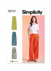 9753 Simplicity Schnittmuster Hose