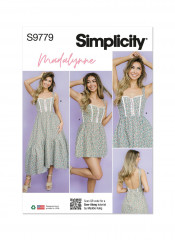 9779 Simplicity Schnittmuster romantisches Kleid