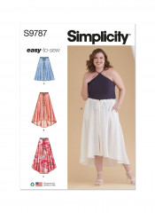 9787 Simplicity Curvy Schnittmuster Rock EASY!