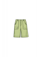 9923 Simplicity Schnittmuster Hose Shorts EASY!