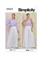 9925 Simplicity Schnittmuster Top Hose Jacke EASY!