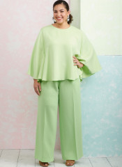 9926 Simplicity Schnittmuster Oversized Top Hose EASY!