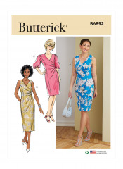 B6892 Butterick Schnittmuster Etuikleid