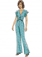 B6893 Butterick Schnittmuster Kleid Overall