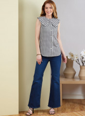 B6895 Butterick Schnittmuster Blusen