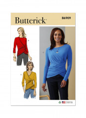 B6909 Butterick Schnittmuster Jersey-Shirt EASY!