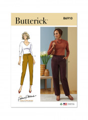 B6910 Butterick Schnittmuster Designerhose