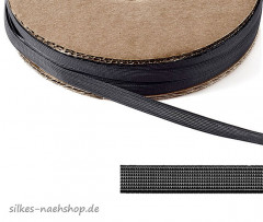 Ringelspitz Stäbchenband 11mm schwarz