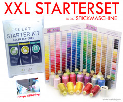 XXL Starterset für die Stickmaschine