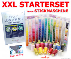 XXL Starterset für die Stickmaschine