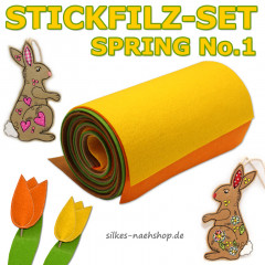 Stickfilz-Set SPRING No.1