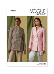 V1927 VOGUE Schnittmuster Blazer