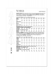 V1941 VOGUE Schnittmuster Röcke