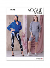 V1945 VOGUE Schnittmuster Shirt Sportpants