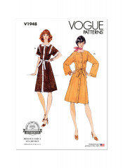 V1948 VOGUE Schnittmuster Vintage Kleid 70er Jahre