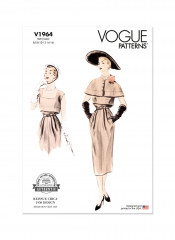 V1964 VOGUE Schnittmuster Vintage-Kostüm 50er Jahre