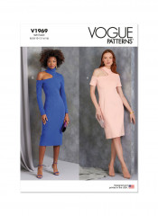 V1969 VOGUE Schnittmuster Kleid Abendkleid