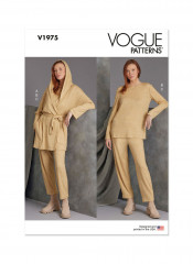 V1975 VOGUE Schnittmuster Shirt Jacke Hose