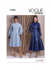 V1983 VOGUE Schnittmuster Kleid